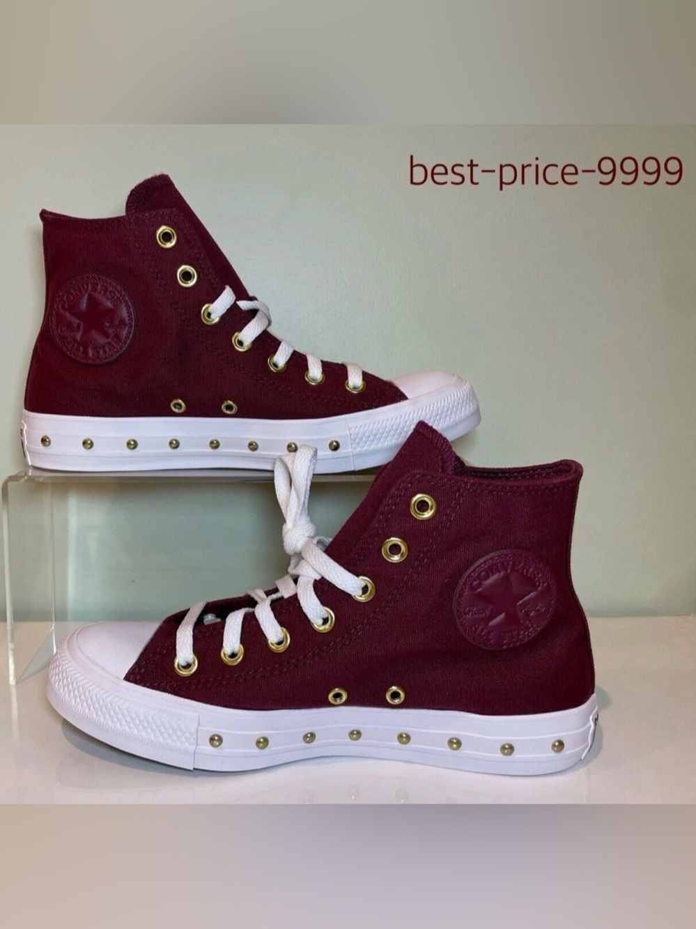 NIB - Converse - Size W6.5/ M5 - Chuck Taylor All Star Studded A07906C sneakers - Picture 5 of 11